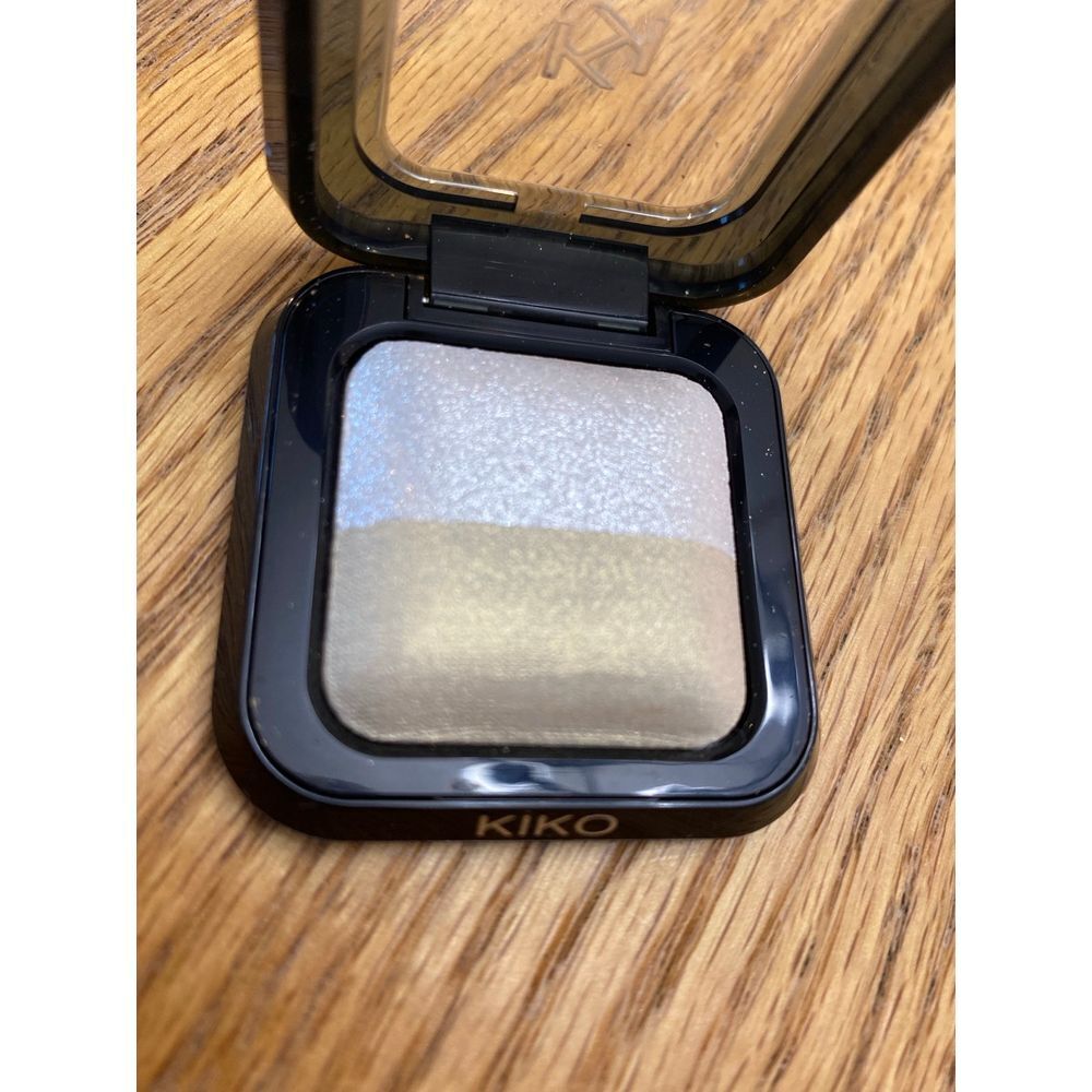 Kiko Milano bright duo 08 eyeshadow (silver/gold) - Picture 2 of 3